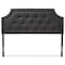 Baxton Studio Mars Modern Dark Grey King Size Headboard 134-7263 - alternate 4